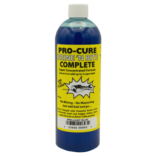 Pro-Cure Brine N Bite Complete Natural Bait Scent