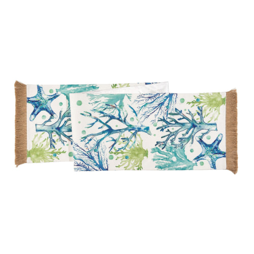 C&F Home Sea Life Table Runner