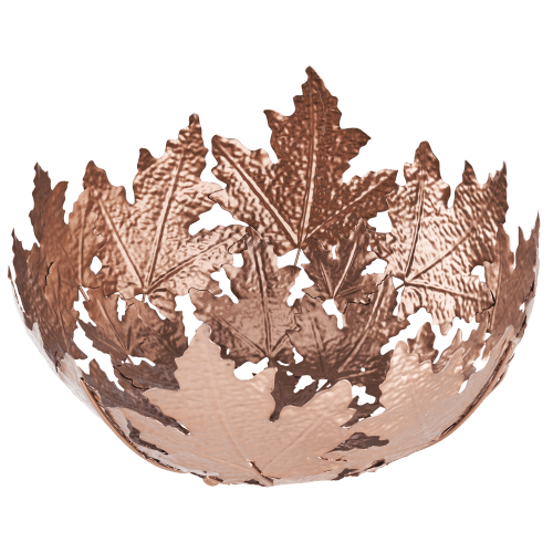 Bass Pro Shops Metal Leaves Bowl