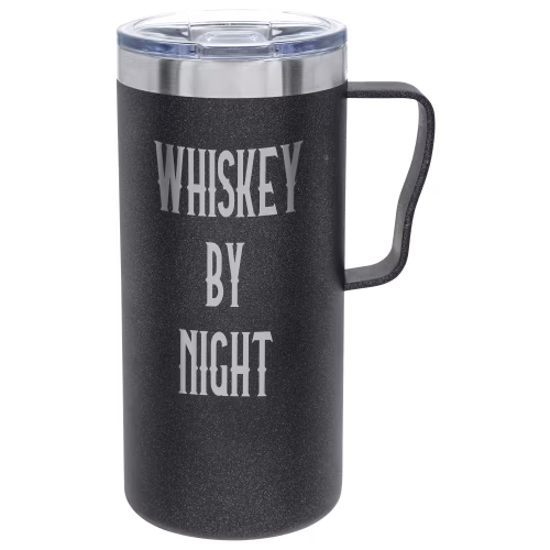 PURE Drinkware Coffee by Day Stainless Steel Tumbler