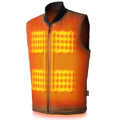 Gobi Heat Ibex Heated Workwear Vest for Men