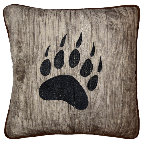 Donna Sharp Bear Mirage Bedding Collection Pawprint Pillow