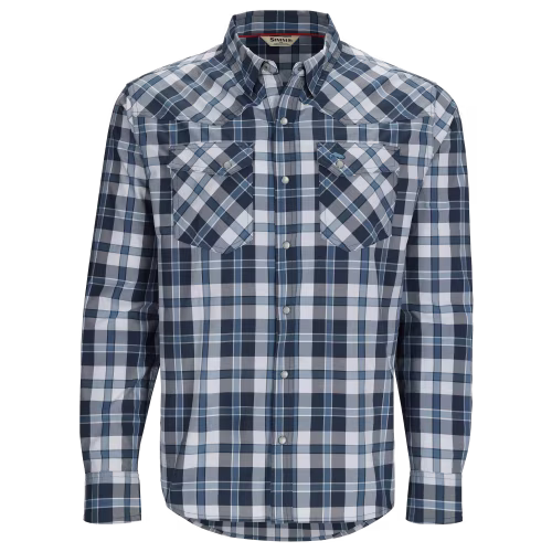 Simms Brackett Long-Sleeve Snap-Down Shirt for Men
