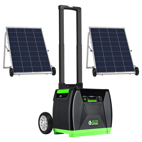 Nature's Generator Elite Gold 3,600W Solar-Powered Portable Generator