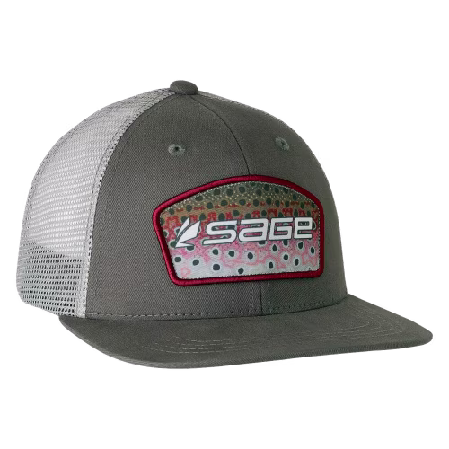 Sage Patch Trucker Cap