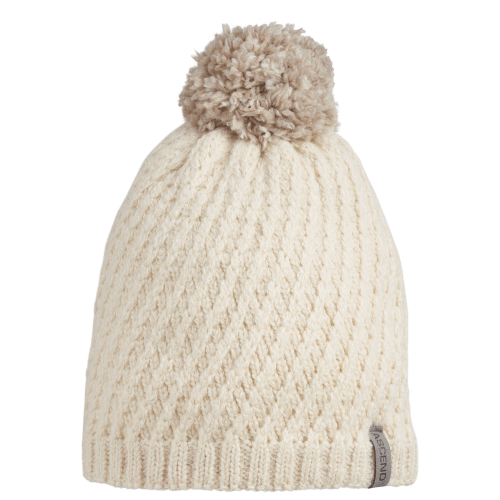 Ascend Lined Knit Pom Beanie for Ladies