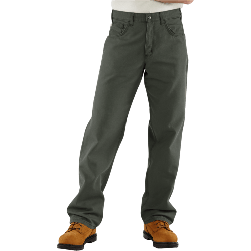 Carhartt Flame-Resistant Loose-Fit Midweight Canvas Pants for Men