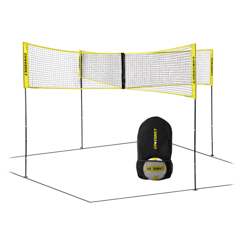 CROSSNET 4-Square Volleyball Game Set