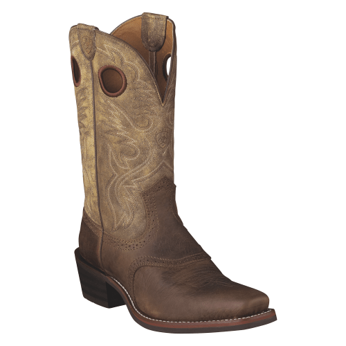 Ariat Heritage Roughstock Square Toe Western Boots for Men