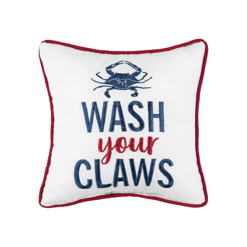 C&F Home Wash Your Claws Pillow