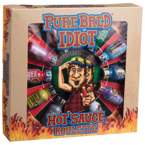 Ass Kickin' Pure Bred Idiot Hot Sauce Roulette Game