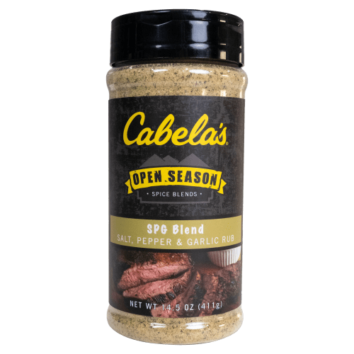 Cabela's Open Season Salt Pepper Garlic Rub