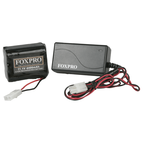 FOXPRO Fast Charge 10 Cell Lithium Battery Pack and Charger Kit