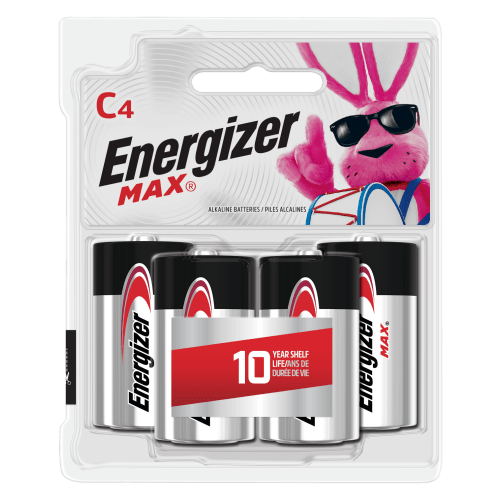 Energizer Max C Batteries 4-Pack