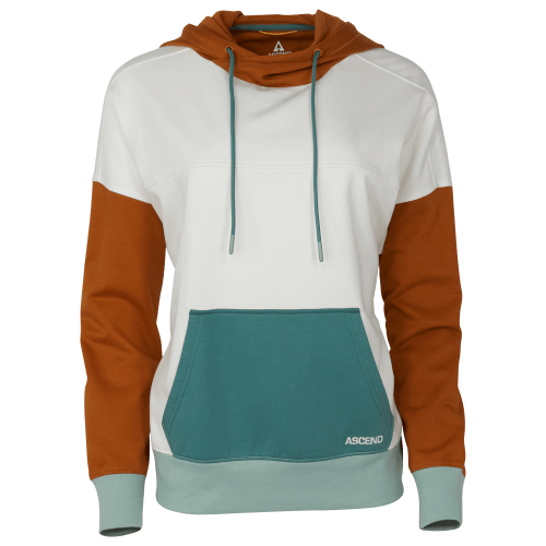Ascend To and Fro Cross-Neck Hoodie for Ladies