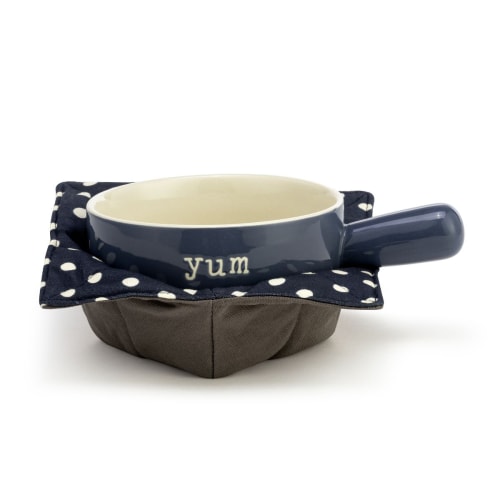 DEMDACO Yum Soup Crock with Bowl Cozy