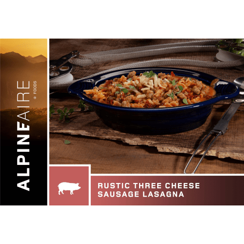 AlpineAire Foods 3-Cheese Sausage Lasagna