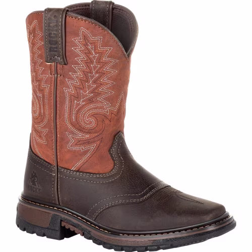Rocky Ride FLX Western Boots for Kids