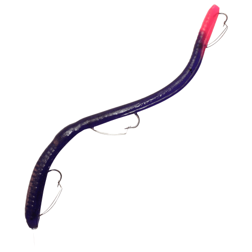 Ike-Con Big 8ight Weedless 8'' Pre-Rigged Worm