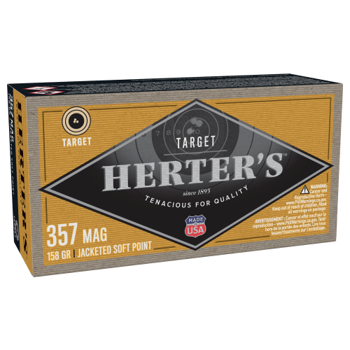 Herter's Target .357 Magnum 158 Grain Handgun Ammo