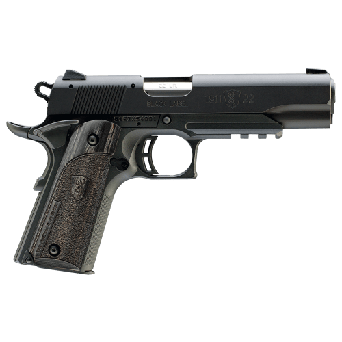 Browning 1911-22 A1 Black Label Semi-Auto Pistol with Rail