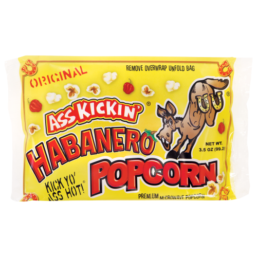 Ass Kickin' Habanero Microwave Popcorn