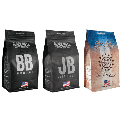 Black Rifle Coffee Company Top Roast Ground Coffee Bundle