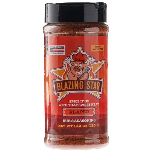 Blazing Star BBQ Reaper Rub and Seasoning