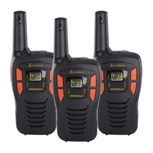 Cobra ACXT145 3-Pack Compact 2-Way Radios