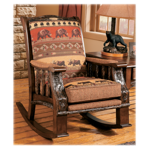Modern of Marshfield Pine Cone Lodge Rocker