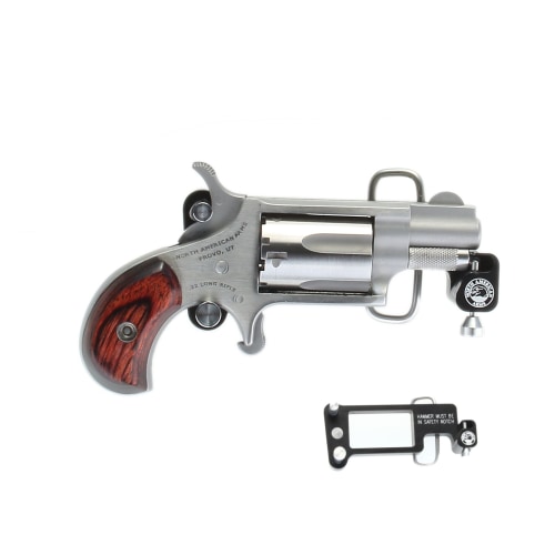 North American Arms Single-Action Mini-Revolver with Wood Grips