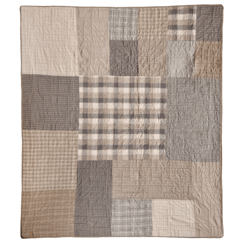 Donna Sharp Smoky Square Bedding Collection Throw