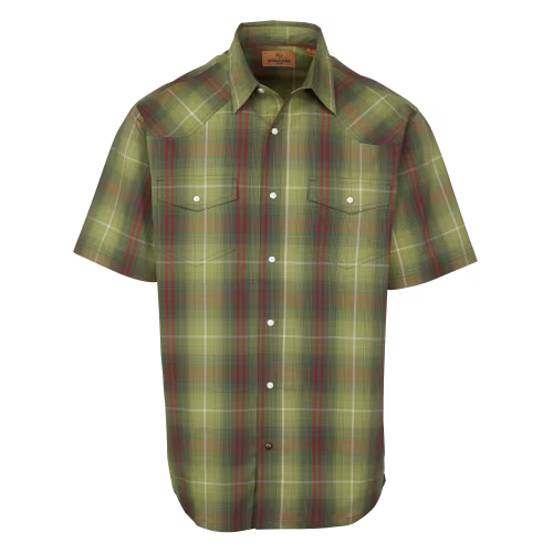 RedHead Ranch Kennedale Plaid Short-Sleeve Shirt for Men