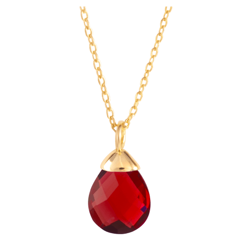 Amanda Blu July Birthstone Charm Necklace