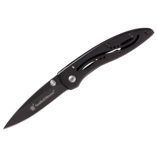 Smith & Wesson Frame Lock Drop Point Folding Pocket Knife