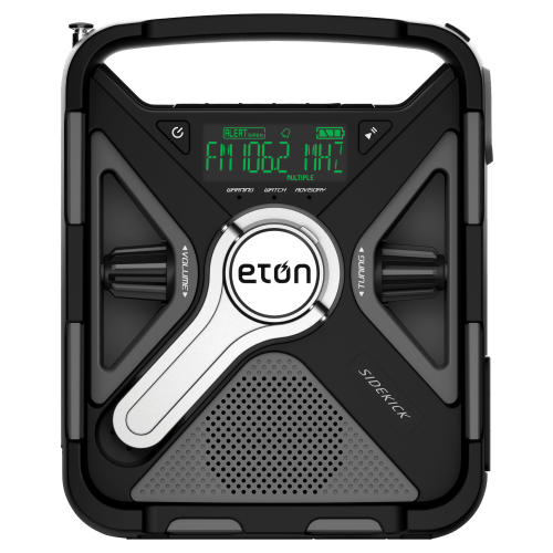 Eton SIDEKICK Weather Alert Radio with Bluetooth