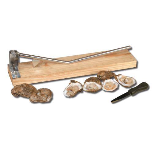 King Kooker Stainless Steel Oyster Opener with Oyster Knife