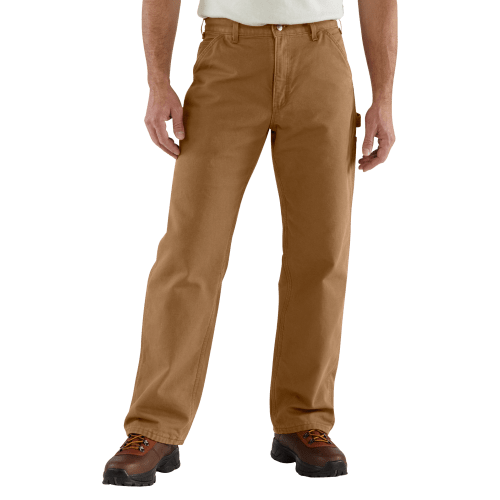 Carhartt Flannel-Lined Duck Dungarees for Men