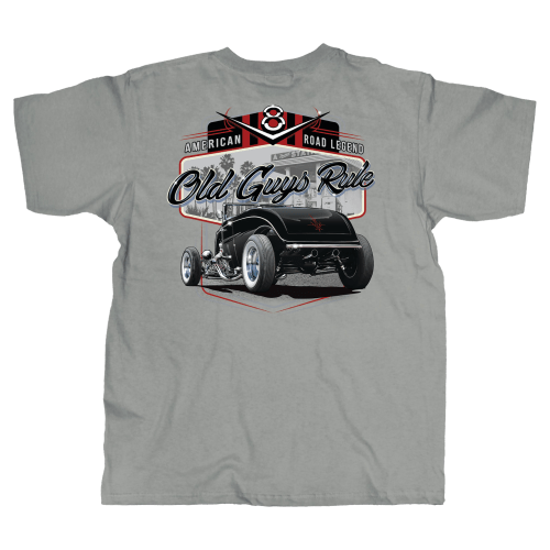 Old Guys Rule Road Legend Short-Sleeve T-Shirt for Men