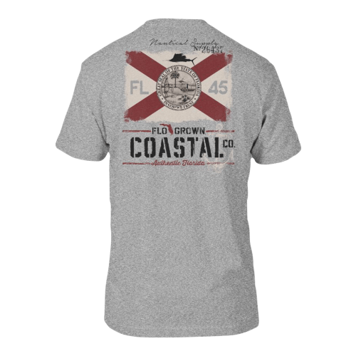 FloGrown Vintage Flag Supply Short-Sleeve T-Shirt for Men