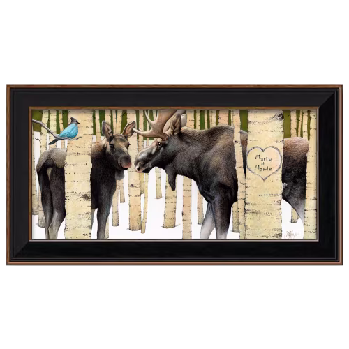 Scott Kennedy Moose Tracks Personalized Framed Artwork