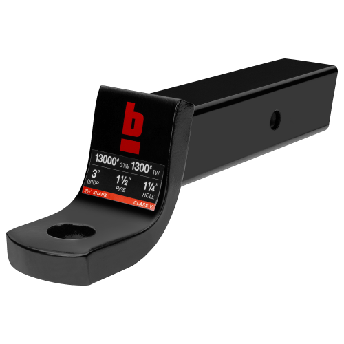 bROK Ball Mount with Drop for Class V Receivers