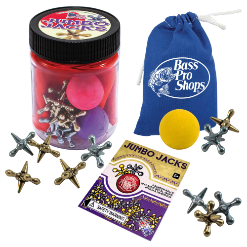 Channel Craft Jumbo Jacks Toy Jar with Canvas Pouch