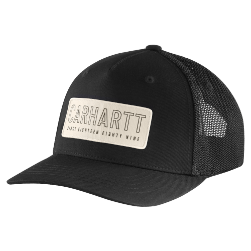 Carhartt Rugged Flex Canvas Mesh-Back 1889 Patch Cap