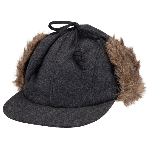 Kanut Sports Wool-Blend Faux-Fur Cap