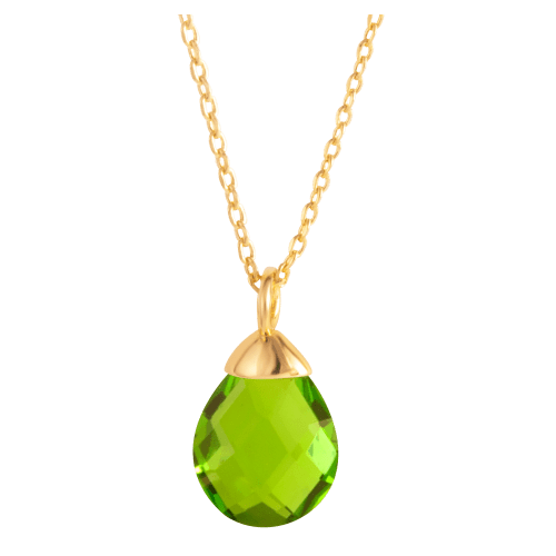 Amanda Blu August Birthstone Charm Necklace