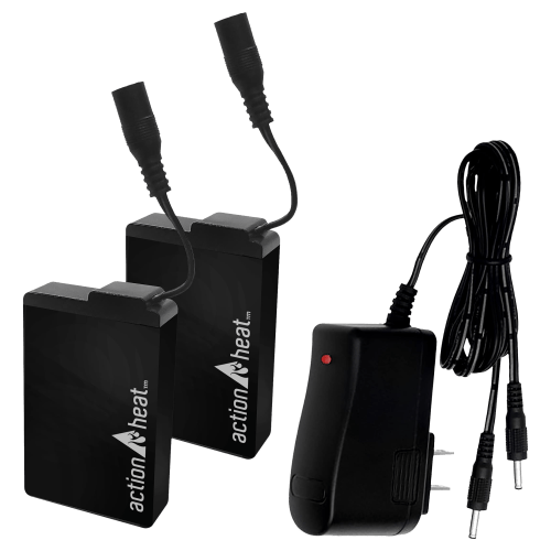 ActionHeat 3.7V 2200maH Rechargeable Battery Kit for Socks
