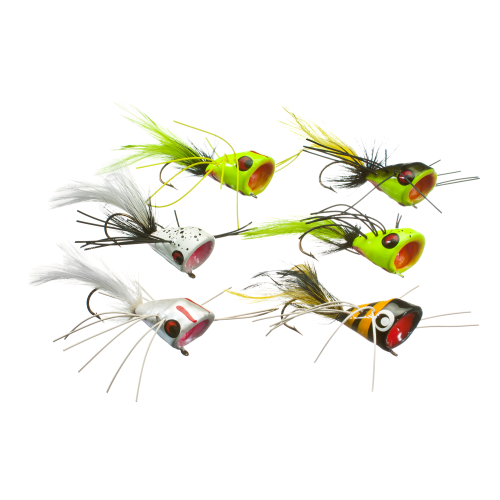 Bett's Bass Bug Popper Kit - 6-Piece