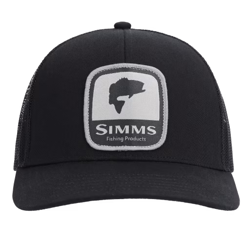 Simms Double Haul Icon Bass Logo Trucker Cap