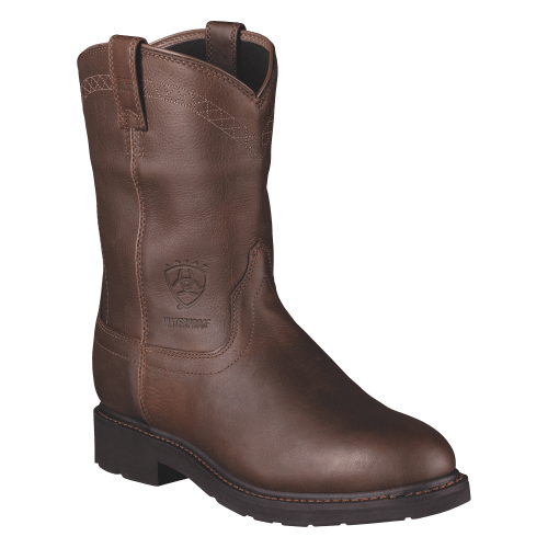 Ariat Sierra H2O Waterproof Pull-On Work Boots for Men